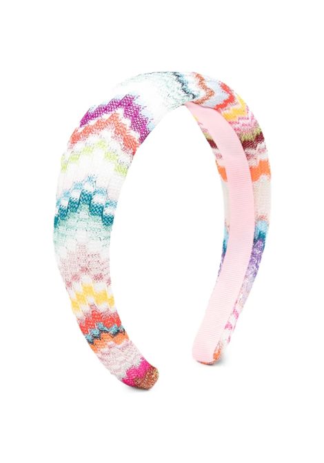 Cerchietto con motivo a zigzag MISSONI KIDS | MZ0A04 Q0114999
